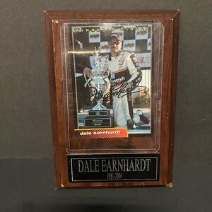 Dale Earnhardt Commemorative Plaque